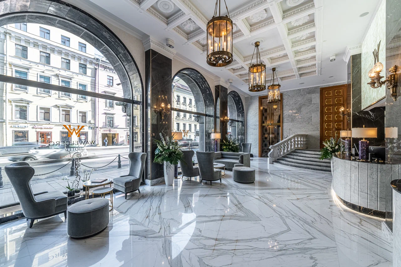 Wawelberg Hotel — детали интерьера